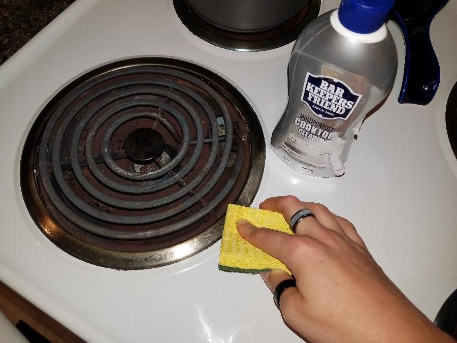 Bar Keepers Friend Cooktop Cleaner 13 oz. Bottle