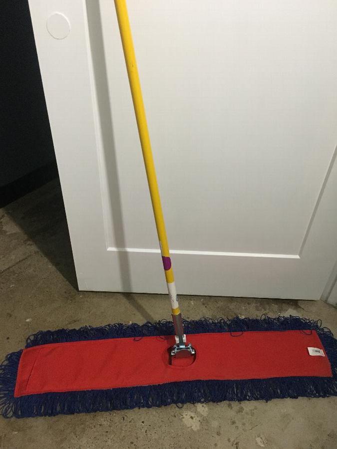 36" x 5" AllInOne Microfiber Dust Mop with 60" Handle