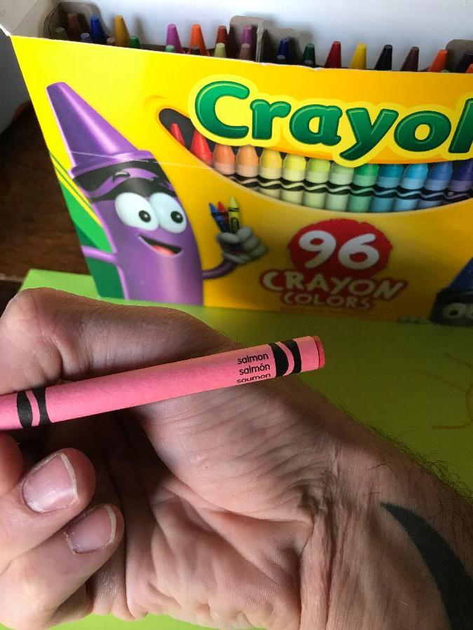 Crayola 520096 Classic 96 Assorted Crayon Box with Sharpener