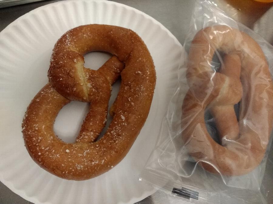 PretzelHaus 6 oz. Individually Wrapped Unsalted Pretzel 50/Case