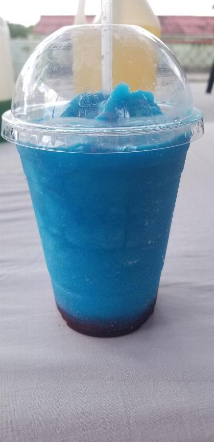 Carnival King 1 Gallon Blue Raspberry Slushy Syrup 3451