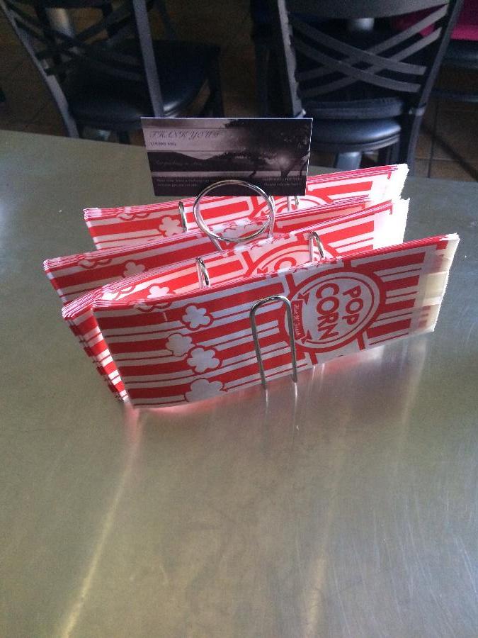 Wire Sugar Packet Rack