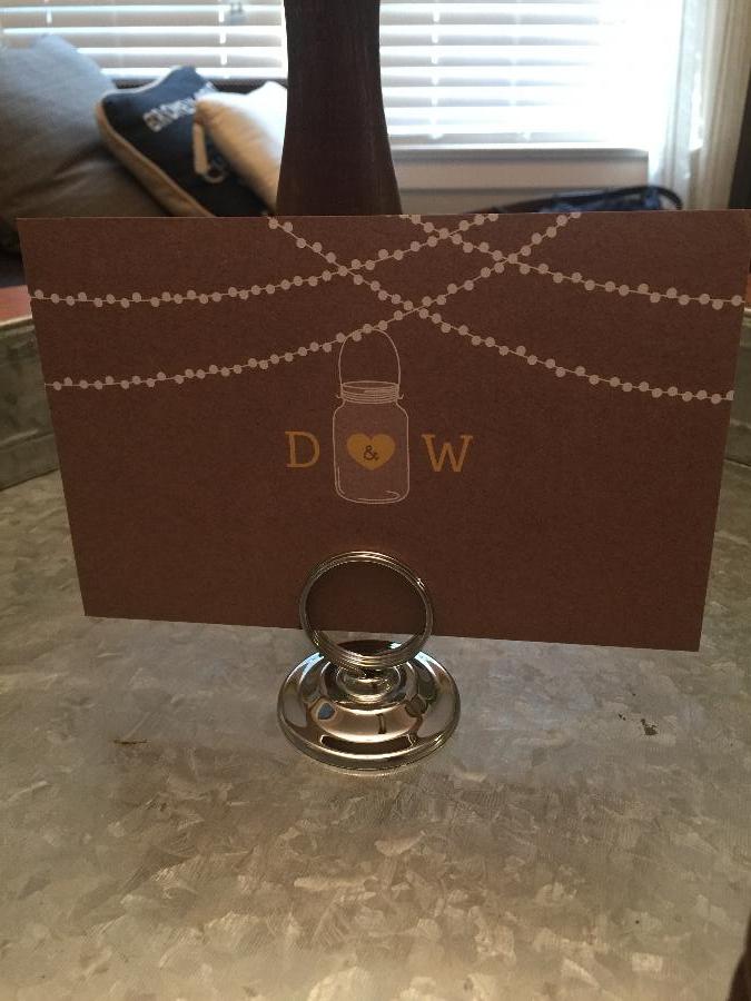 2 1/2" Stainless Steel Heavy Base RingType Menu / Card Holder