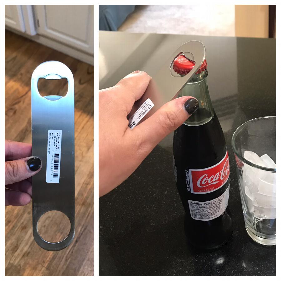 Stainless Steel Flat Bottle Opener staurantStore