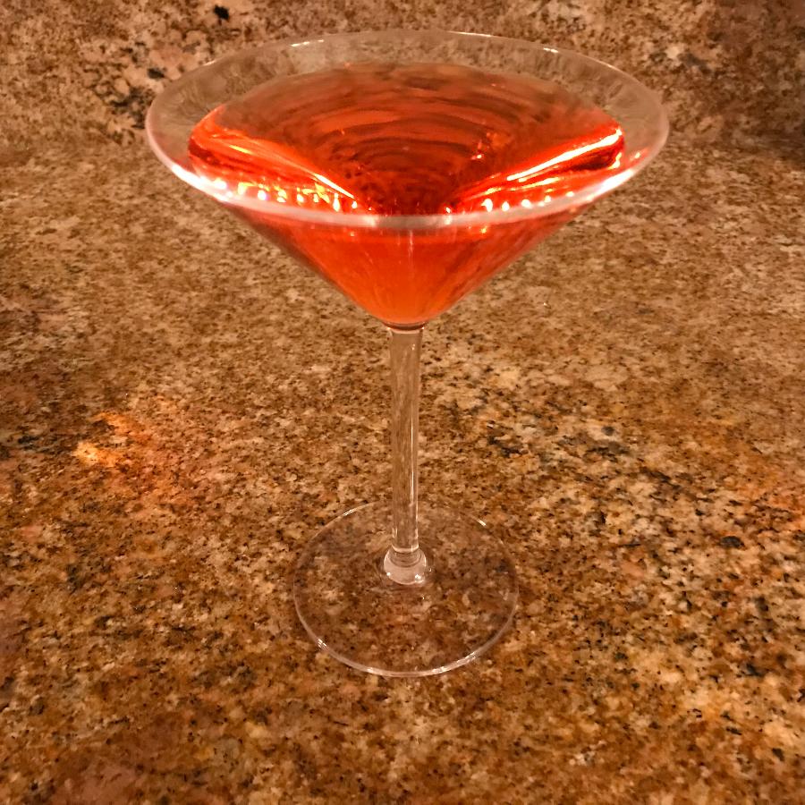 Thunder Group PLTHMT008C 8 oz. Plastic Martini Glass