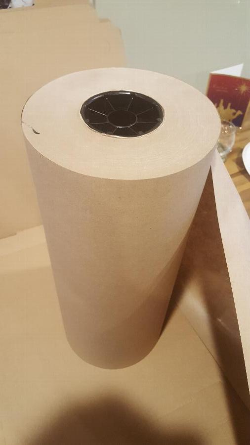 18" x 1000' 40 Natural Kraft Freezer Paper Roll