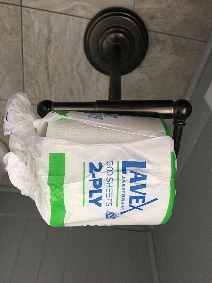 Lavex Janitorial IndividuallyWrapped 2Ply Standard 500 Sheet Toilet