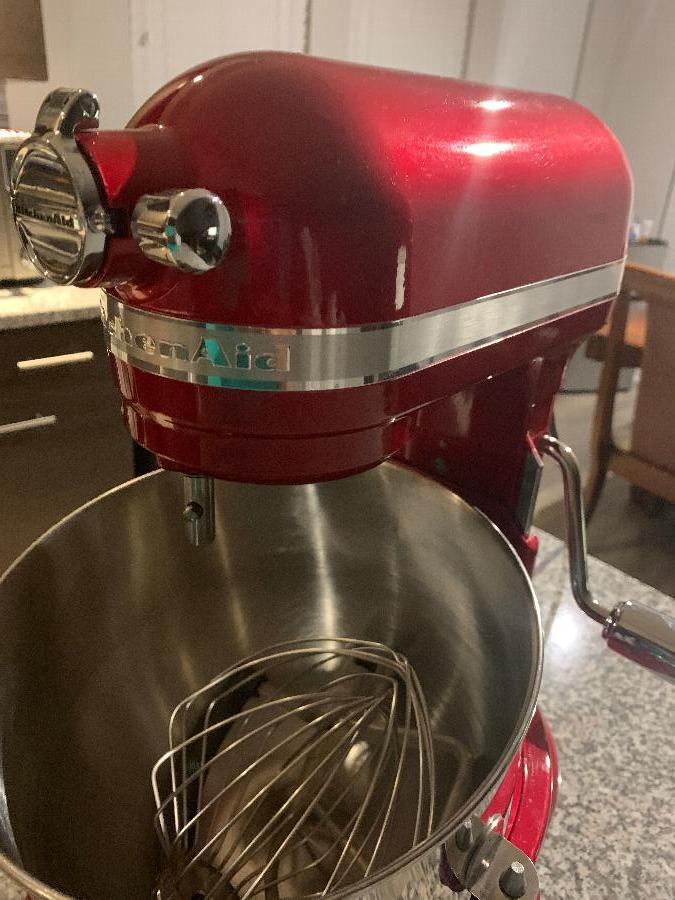 Red KitchenAid 8 qt. Commercial Mixer KSM8990ER staurantStore