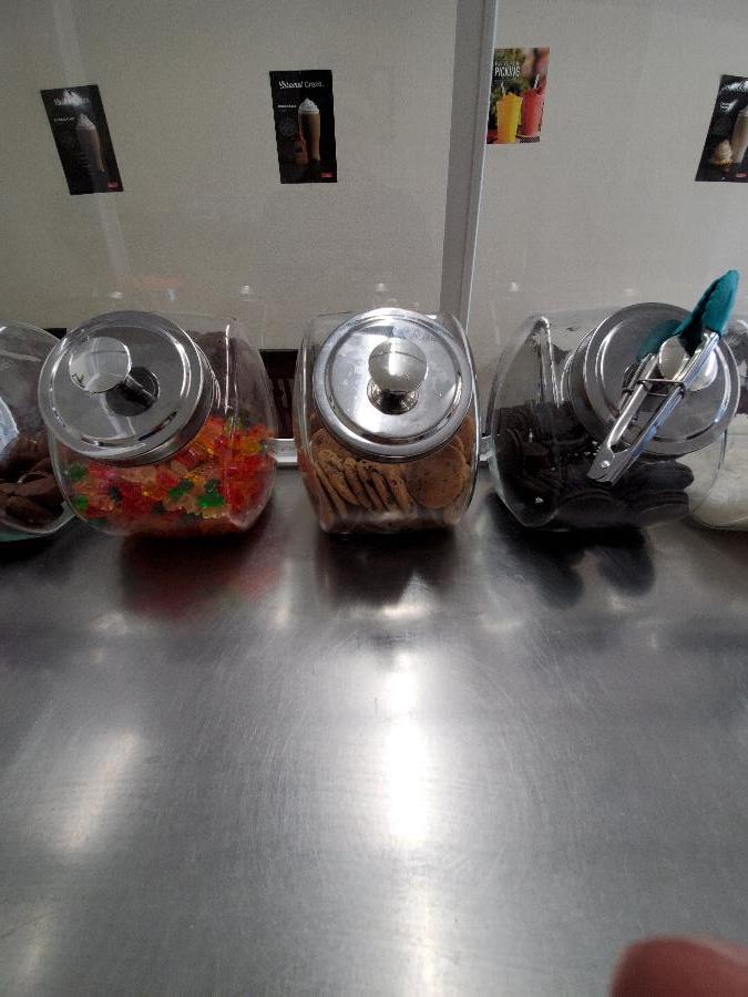 Penny Candy Jar w/ Chrome Lid 1 Gallon