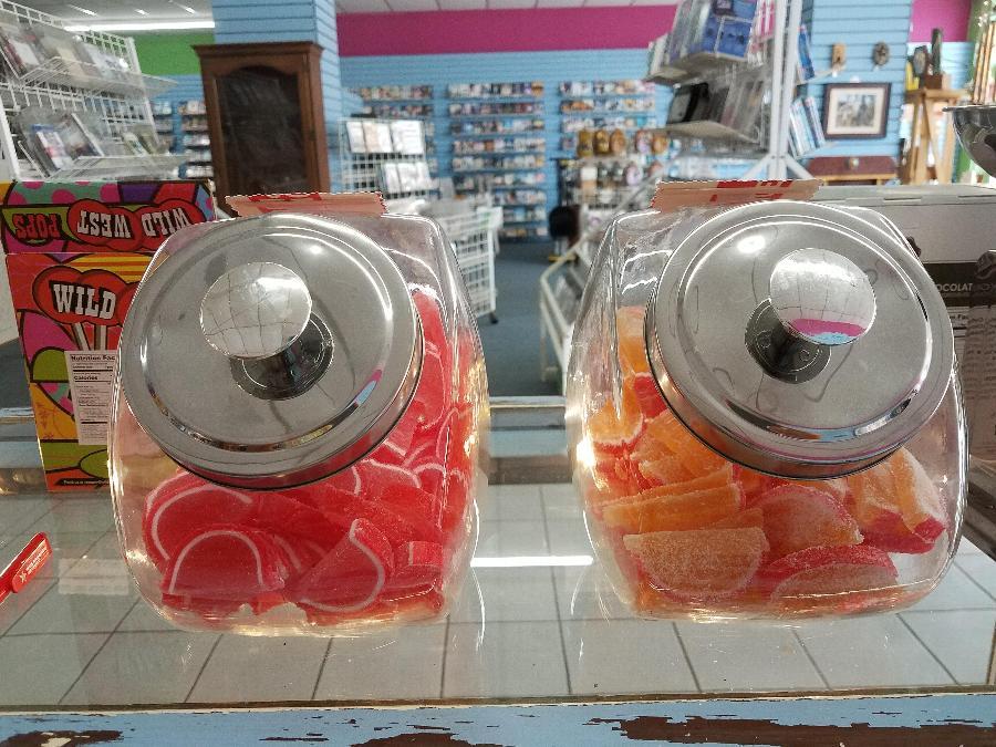 Penny Candy Jar w/ Chrome Lid 1 Gallon