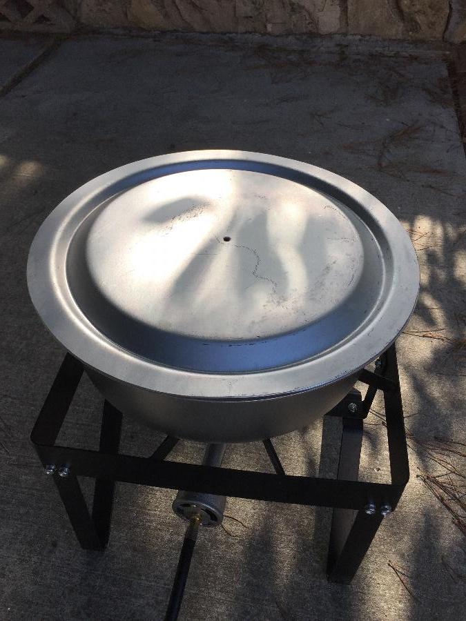 Backyard Pro Square Single Burner Outdoor Patio Stove / Range - 55,000 BTU