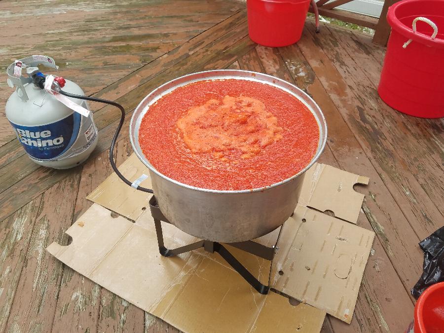 Backyard Pro Square Single Burner Outdoor Patio Stove / Range - 55,000 BTU