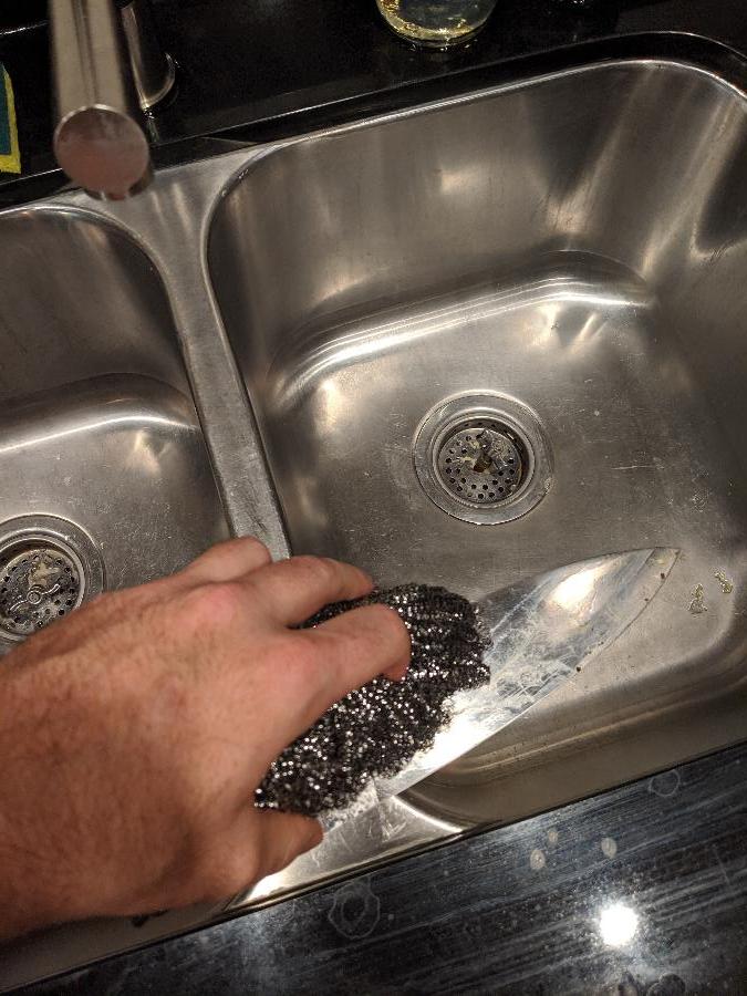 Stainless Steel Heavy Weight Scouring Pads 12/Pack