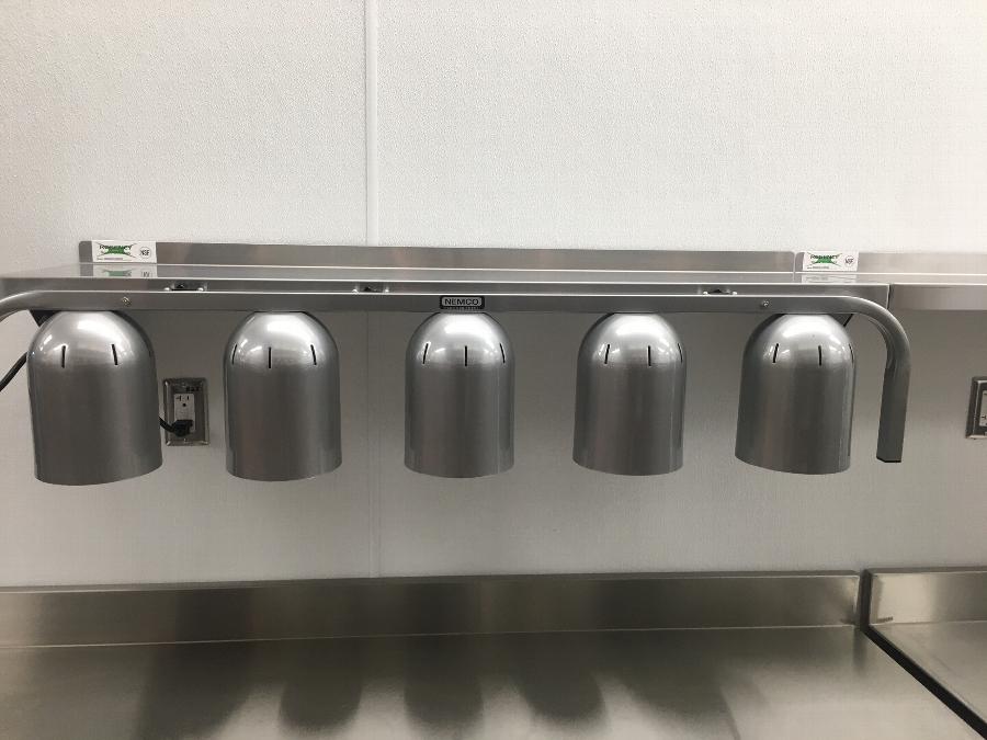 Nemco 60085 Portable 5 Bulb Countertop Heat Lamp 120V