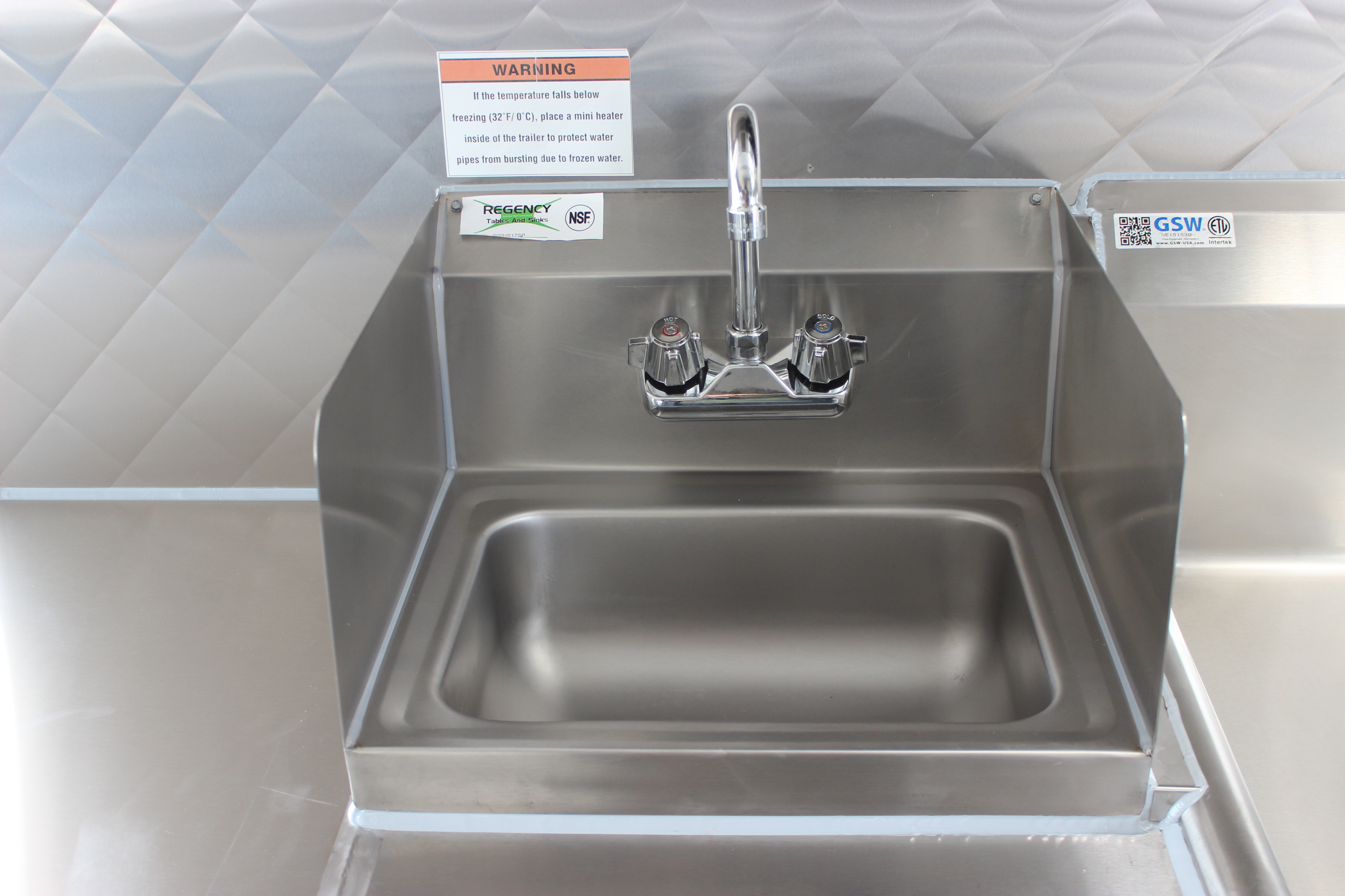 Regency 17 X 15 Wall Mounted Hand Sink With Gooseneck Faucet And User Submitted Photos S