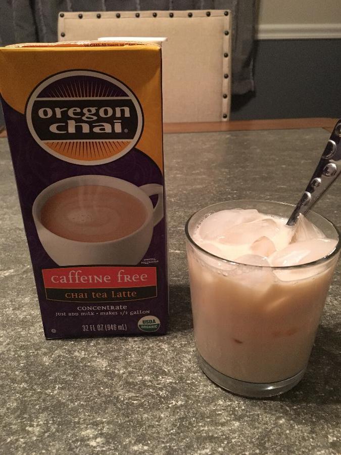 Oregon Chai 32 fl. oz. Organic Caffeine Free Chai Tea Latte 11 Concentrate
