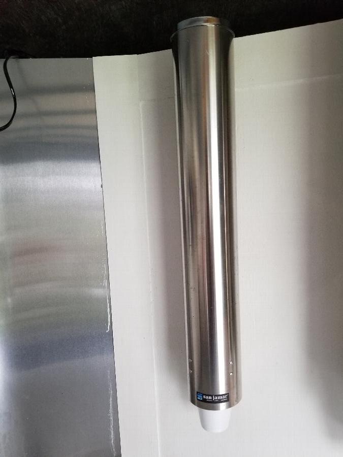 San Jamar C4200PF PullType Stainless Steel Wall Mount 4 10 oz. Foam