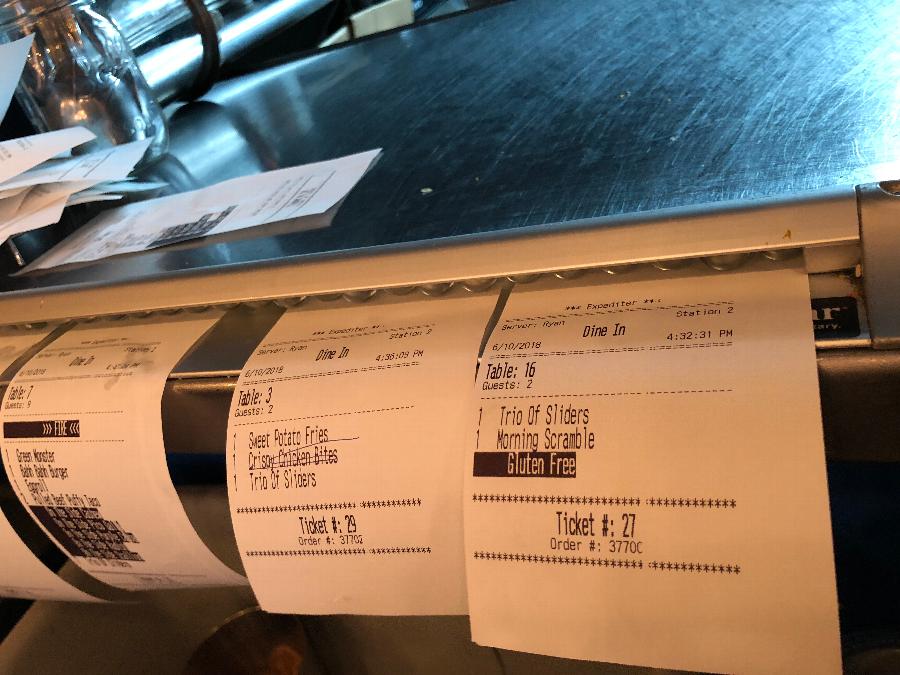 San Jamar CK6524A 24" Restaurant Ticket Holder