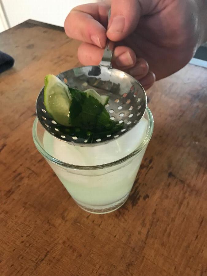 Julep Strainer Stainless Steel Julep Strainer at staurantStore