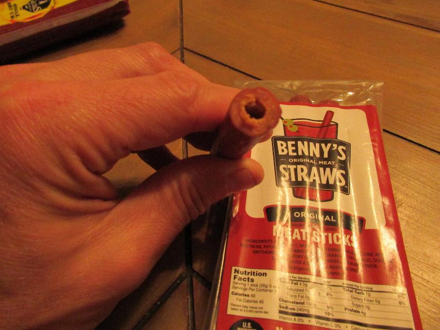Benny's Meat Straws 5 Pack Bloody Mary Meat Straws at staurantStore