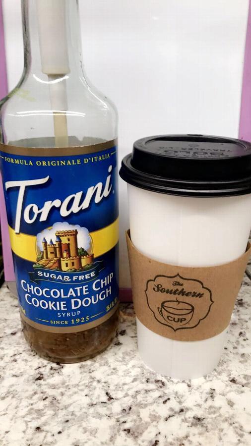 Torani Sugar Free Chocolate Chip Cookie Dough Syrup 750 mL