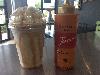 Caramel frappe with TORANI caramel sauce is a best seller at Cafiuta coffee shop. 