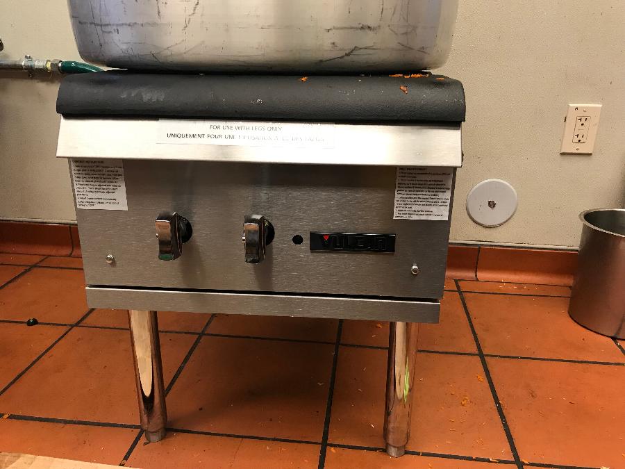 Vulcan VSP1001 Natural Gas Stock Pot Range 110,000 BTU