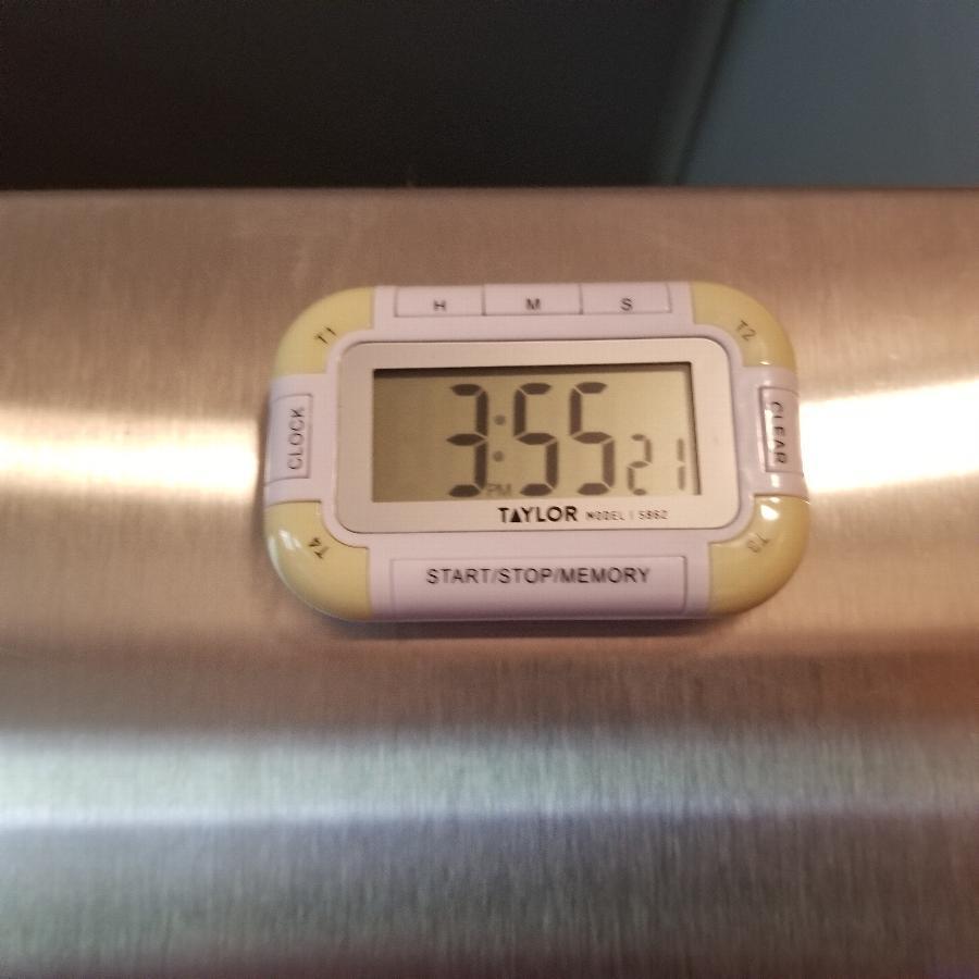 Taylor 5862 Digital 4 Channel 100 Hour Kitchen Timer with Clock