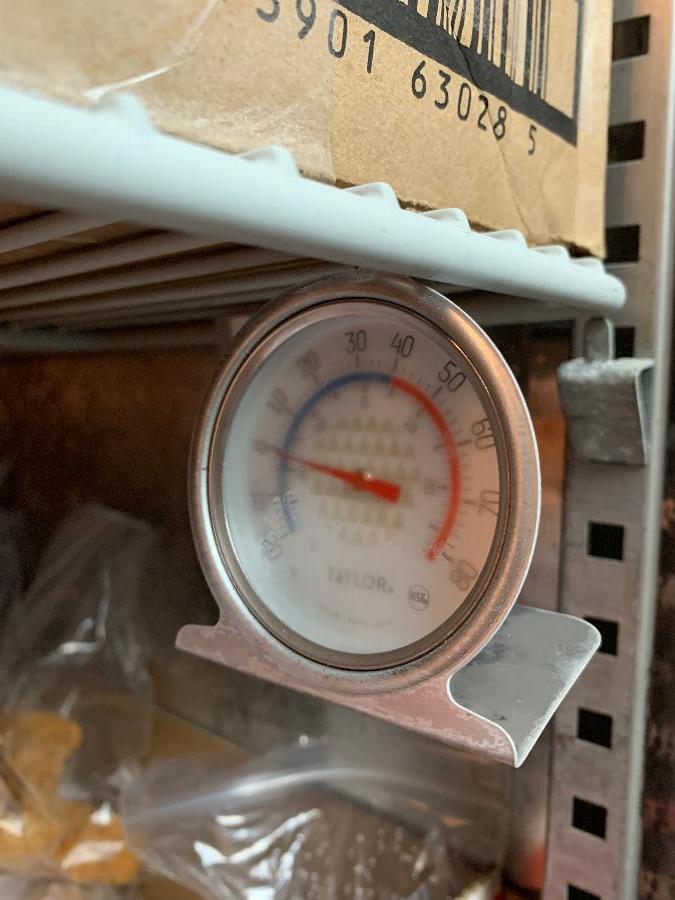 Taylor 3507 TruTemp 2" Freezer or Refrigerator Thermometer Dial