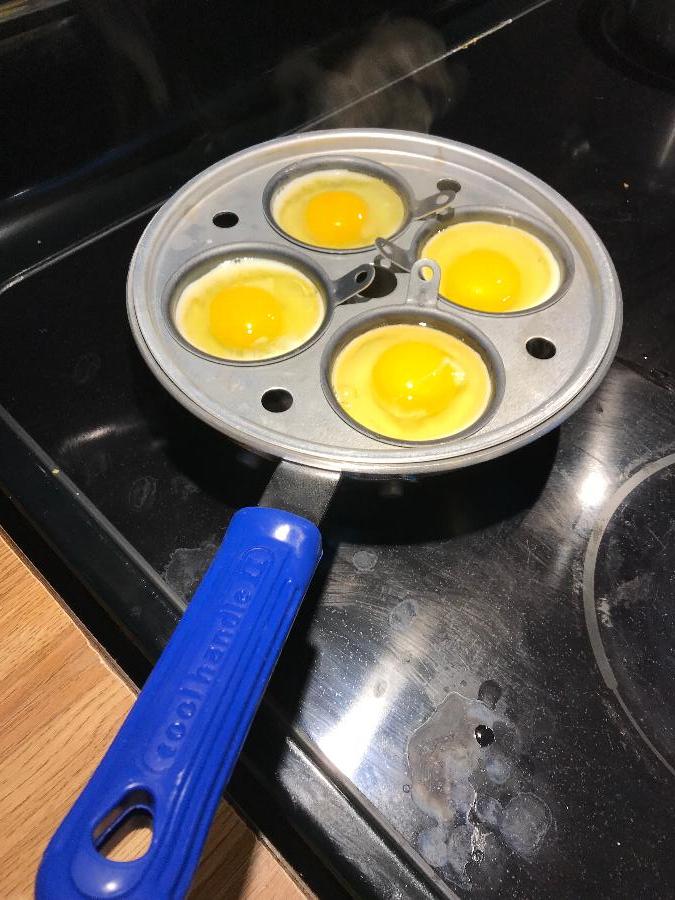 Vollrath 56507 WearEver Aluminum Egg Poacher Set 4 Cup