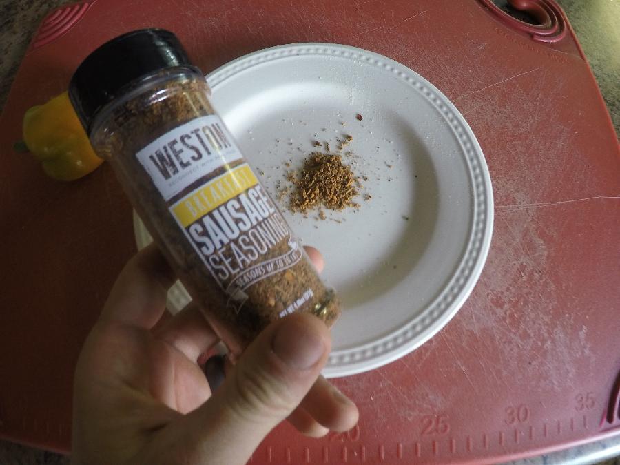 Weston 020011W 4.48 oz. Breakfast Sausage Dry Seasoning