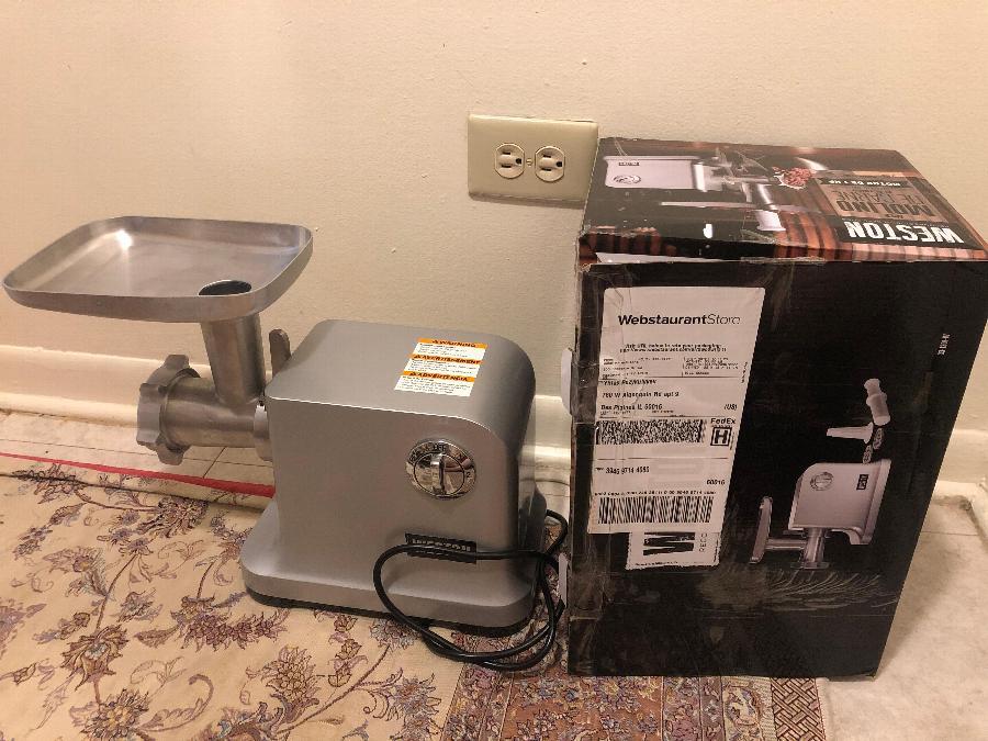 Weston 12 Meat Grinder Weston 331301W Pro Series 12 Electric Meat