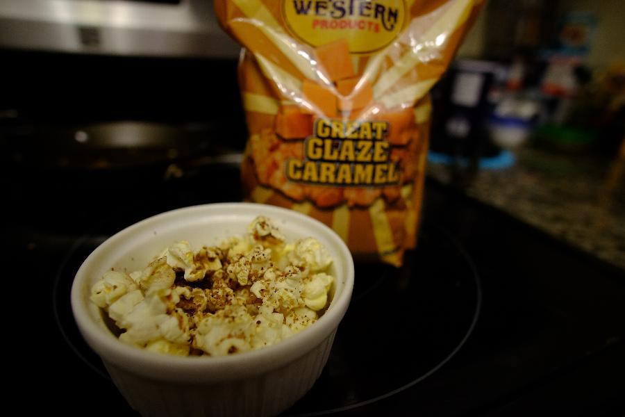 Great Western 28 oz. Caramel Popcorn Glaze 12/Case