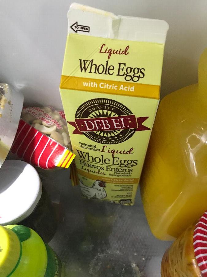Liquid Whole Eggs, 1 qt. Cartons (15/Case)