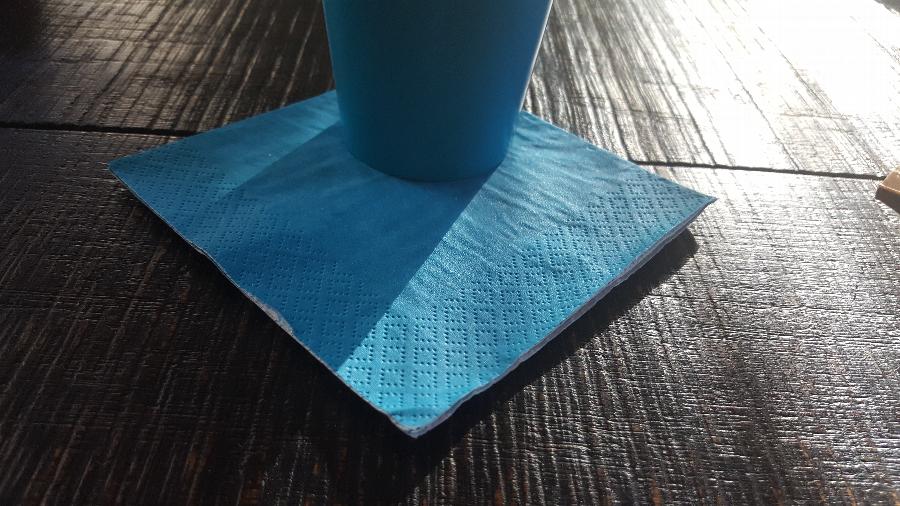 Creative Converting 573131B Turquoise Blue 3-Ply Beverage Napkin - 500/Case