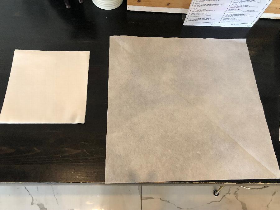 Choice White Linen-Feel 1/4 Fold Dinner Napkin - 800/Case