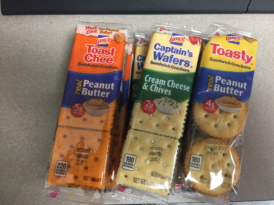 Lance Sandwich Crackers 8 Count Variety Pack