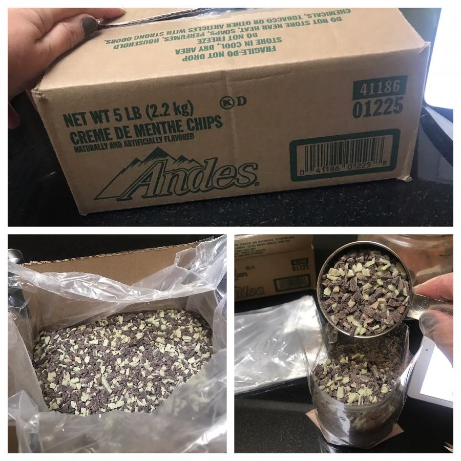 Andes Mint Topping 15 lb.