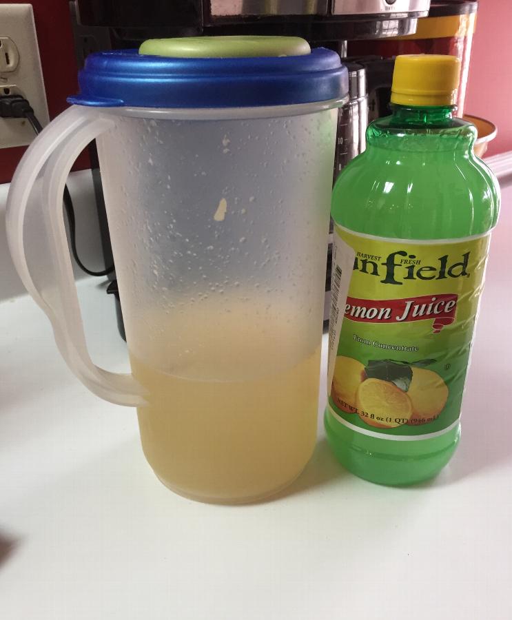 32 fl. oz. Natural Strength Lemon Juice 12/Case