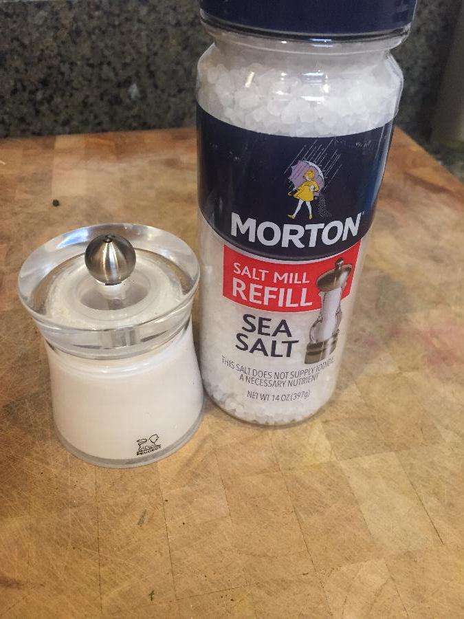 Morton 14 oz. Extra Coarse Sea Salt Grinder Refill