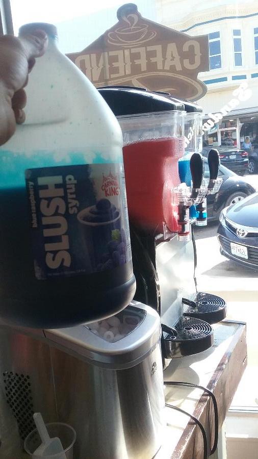 Carnival King 1 Gallon Blue Raspberry Slushy Syrup 7287