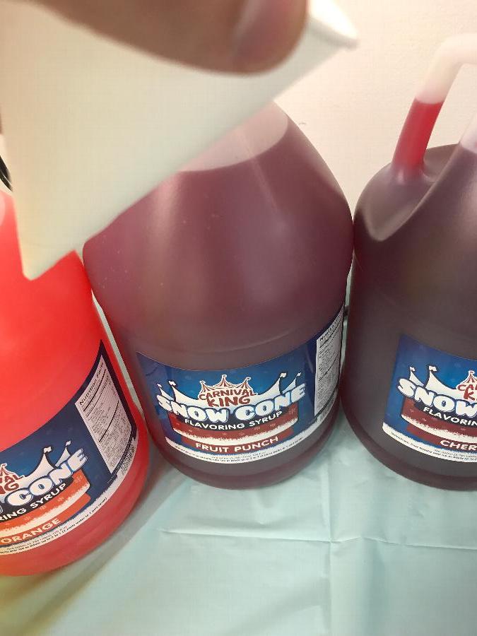 Carnival King 1 Gallon Fruit Punch Snow Cone Syrup