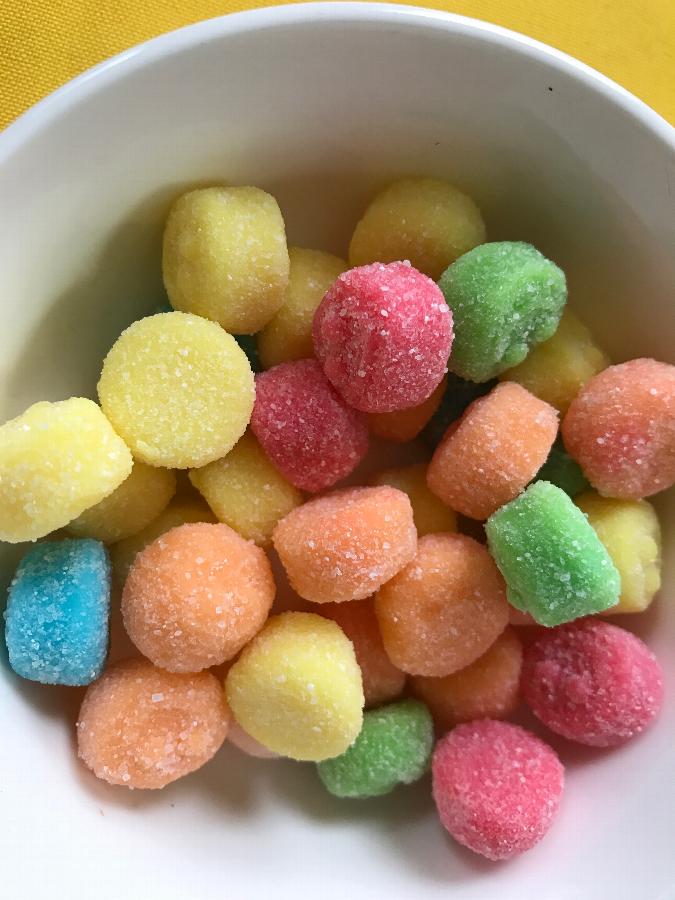 Gummi Sour Poppers Topping 4.5 lb.