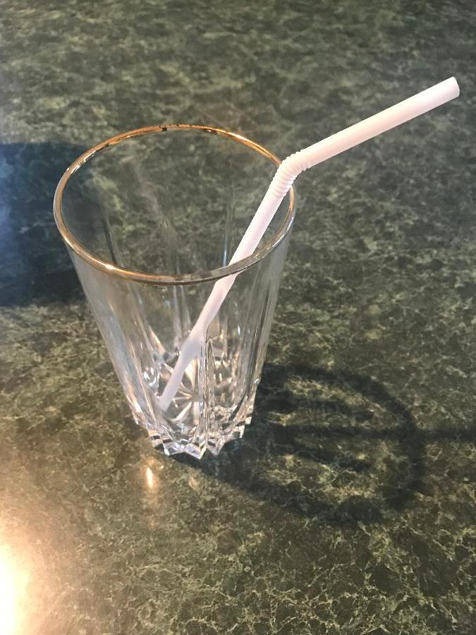 Choice 7 3/4" Jumbo White Wrapped Flex Straw 400/Box