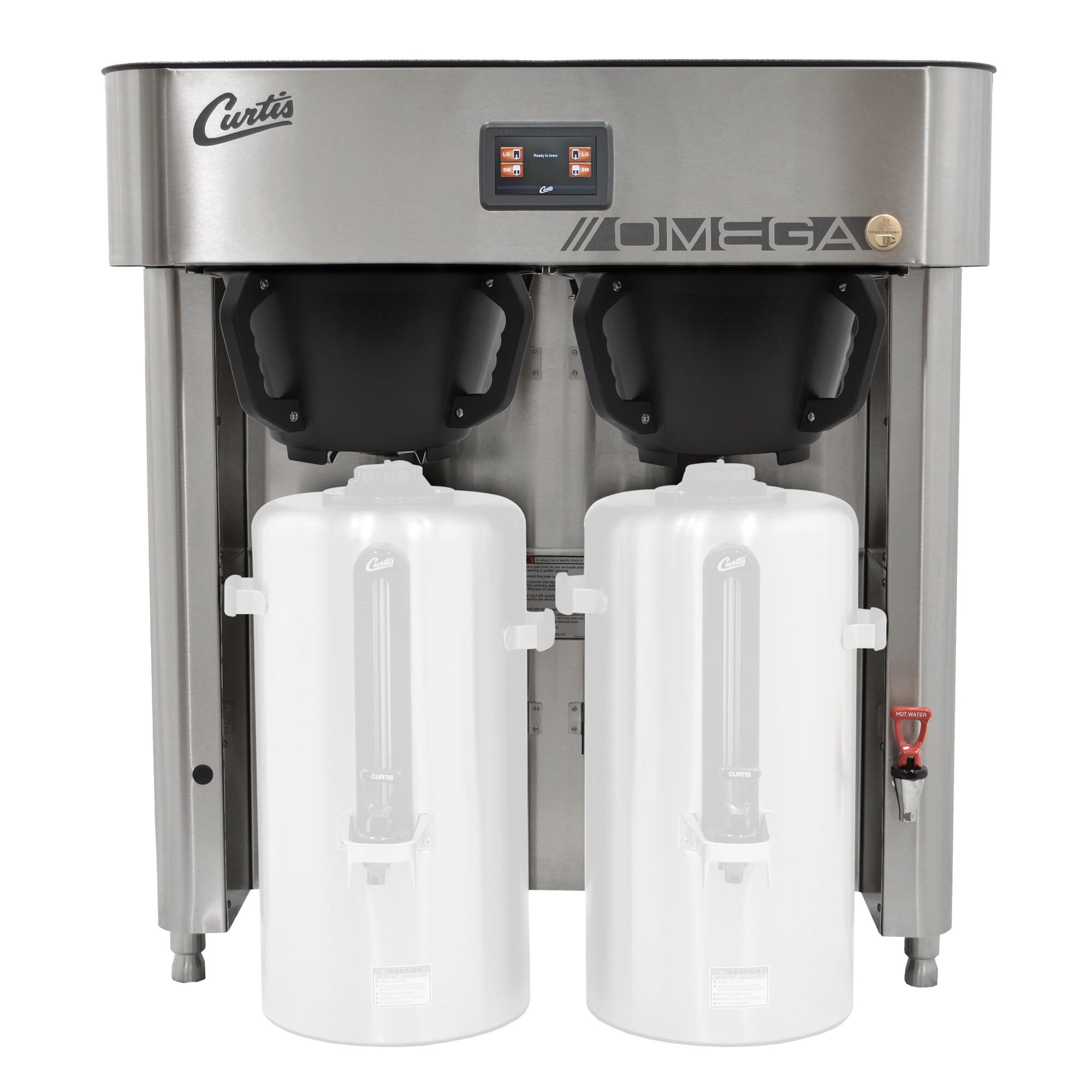 Curtis OMGT10 G4 Omega 6 Gallon Twin Coffee Brewing System 240V