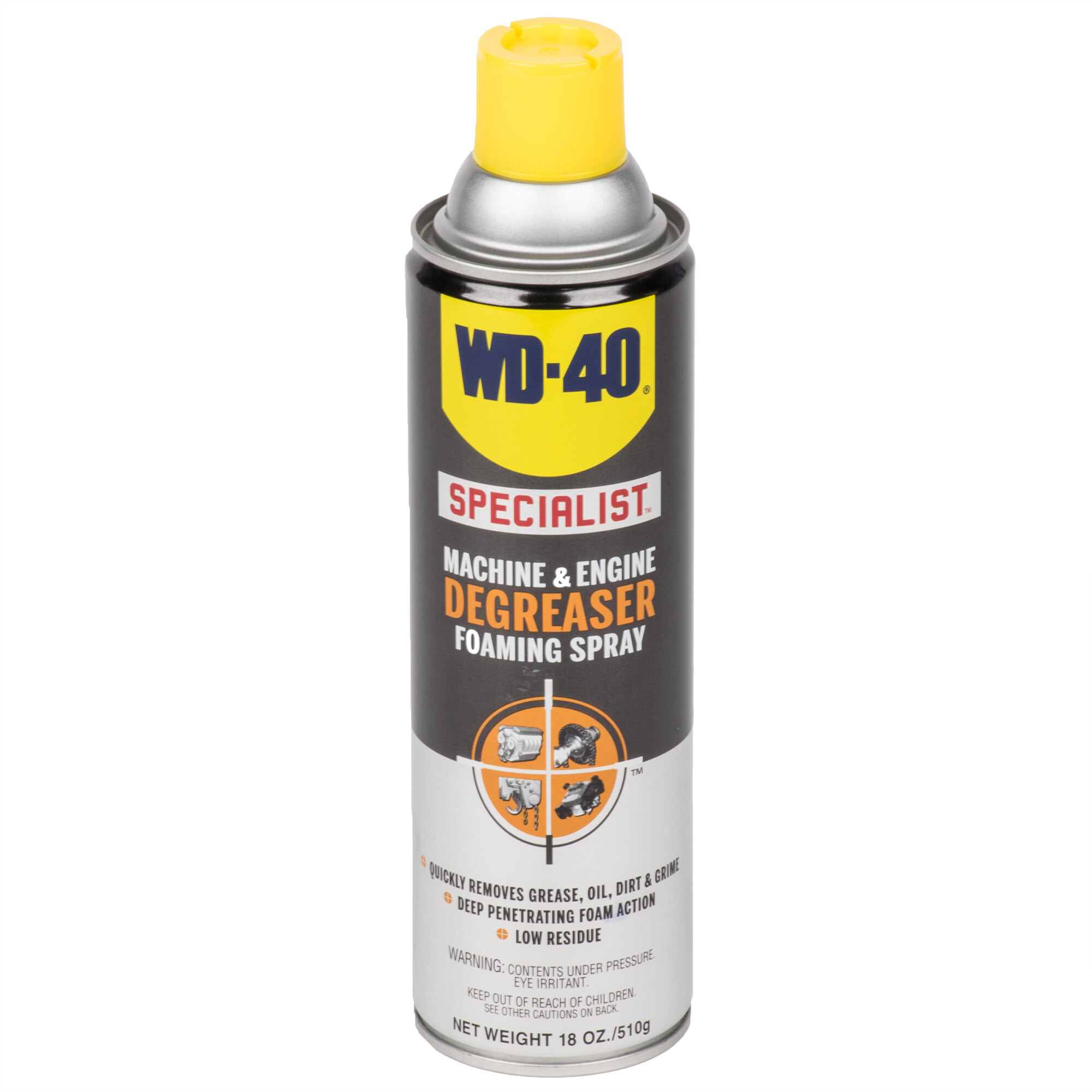 WD40 300070 Specialist 18 oz. Machine & Engine Degreaser Foaming Spray