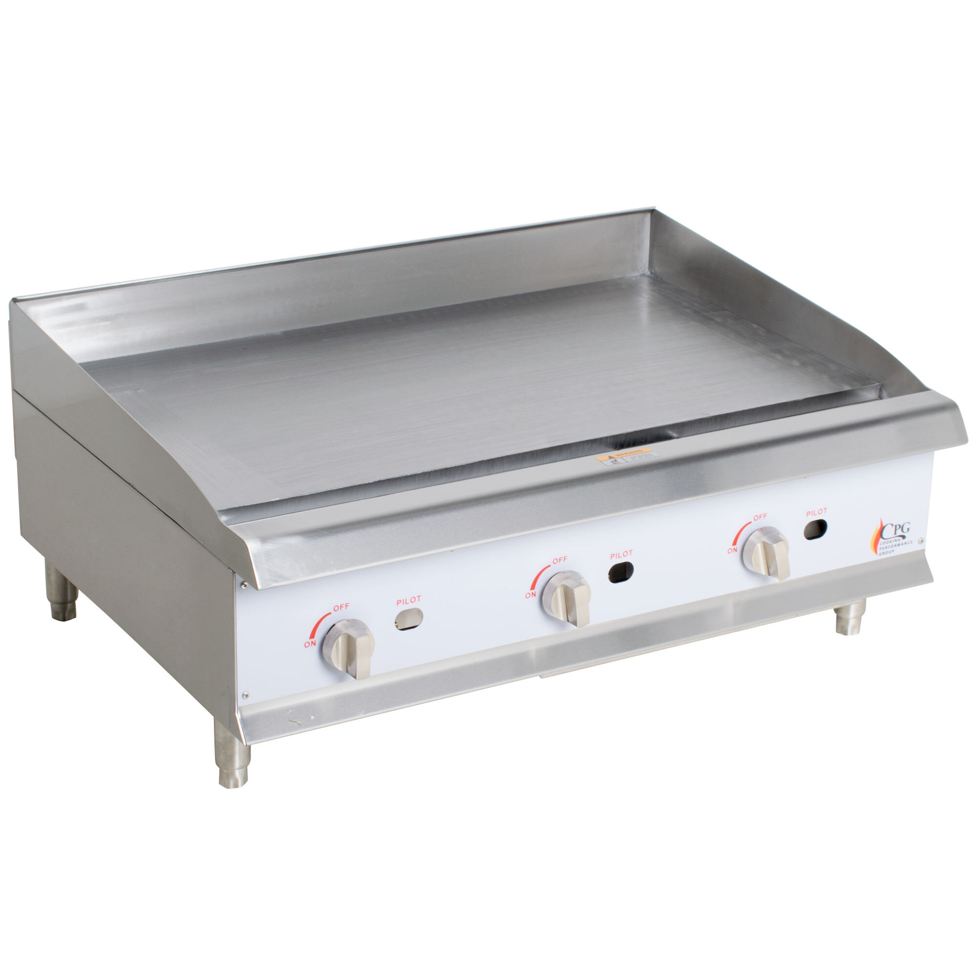 Cooking Performance Group G Gas Countertop Griddle With Manual