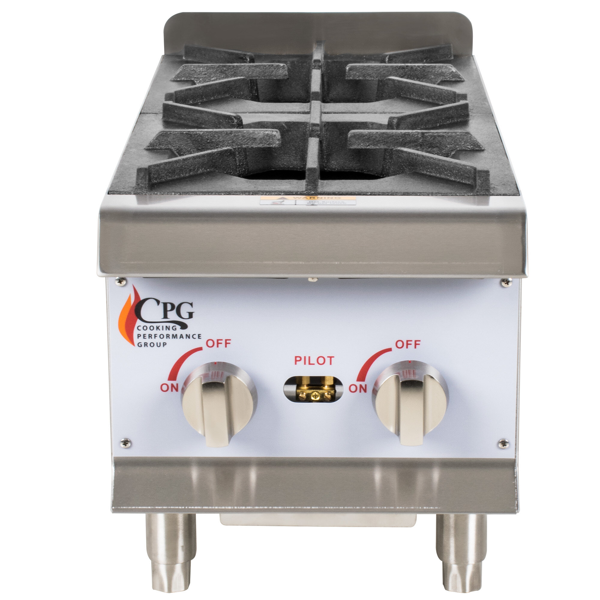 CPG 2 Burner Gas Hot Plate, 44,000 BTU