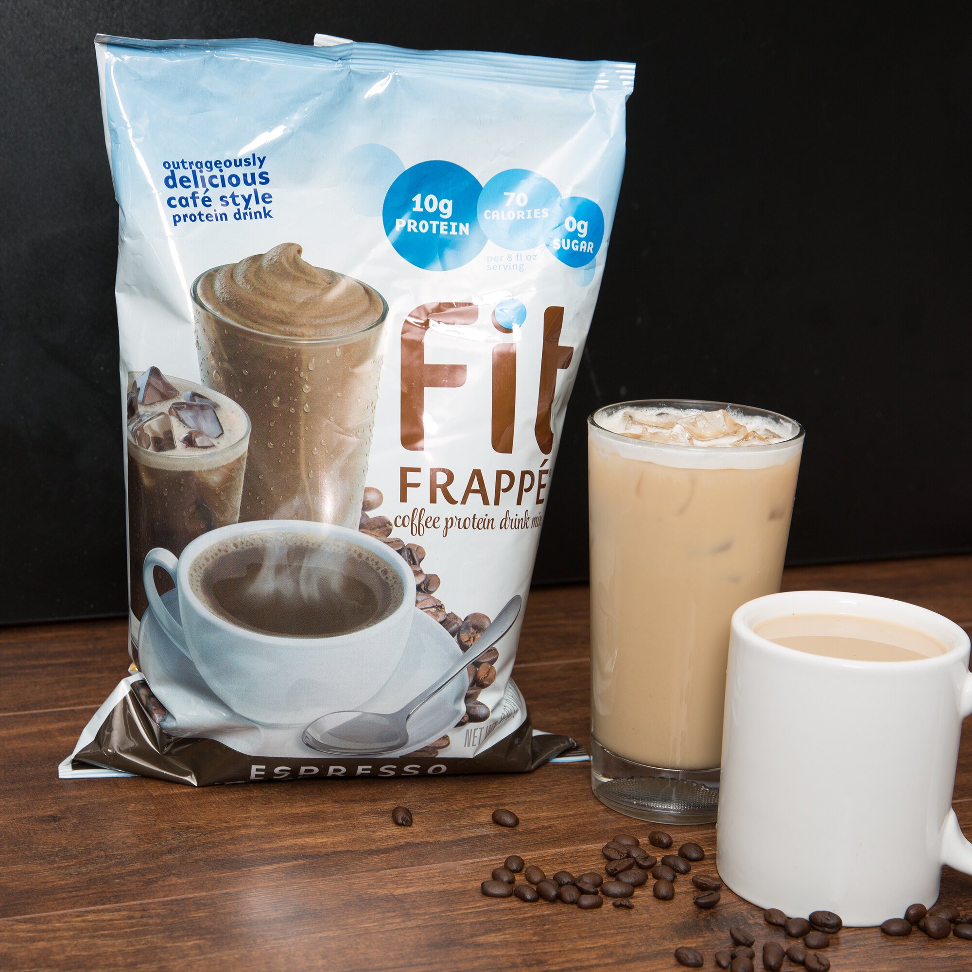 Big Train 3 lb. Fit Frappe Espresso Protein Drink Mix