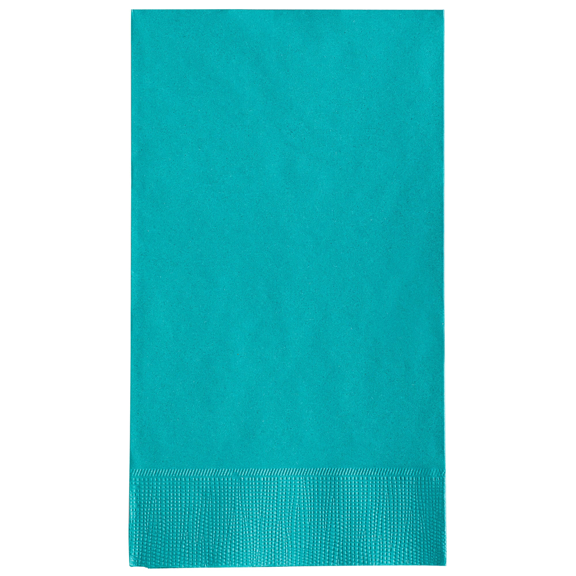 Teal Paper Dinner Napkin, Choice 2Ply, 15" x 17" 125/Pack